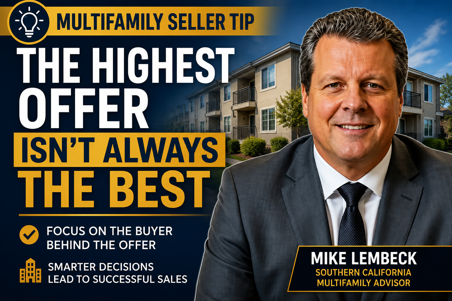 The Biggest Mistake Apartment Owners Make When Choosing an Offer - MikeLembeck.com