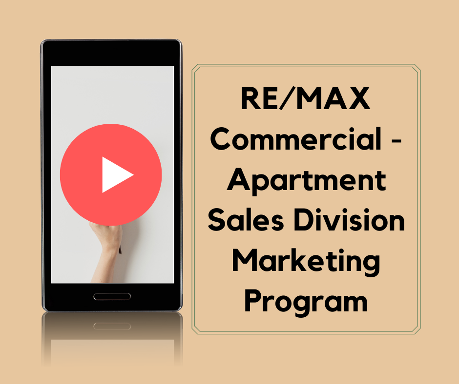 RE/MAX Commercial - Apartment Sales Division Marketing Program - MikeLembeck.com