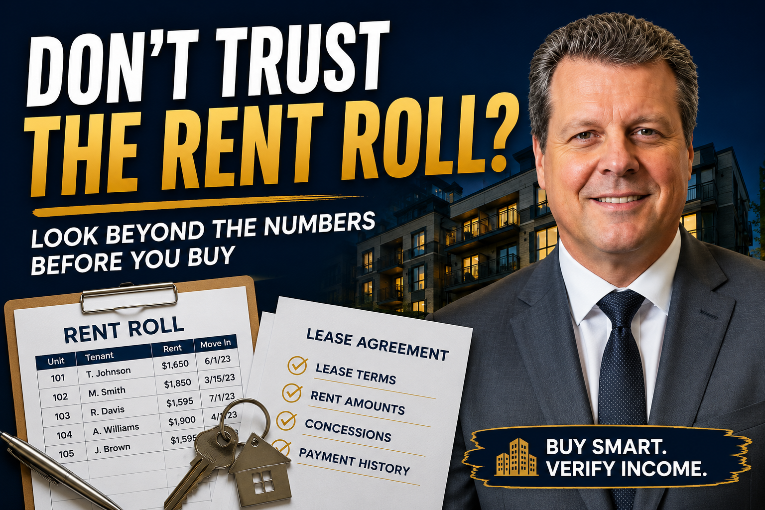 The Rent Roll Doesn’t Tell You Everything When Buying an Apartment Building - MikeLembeck.com