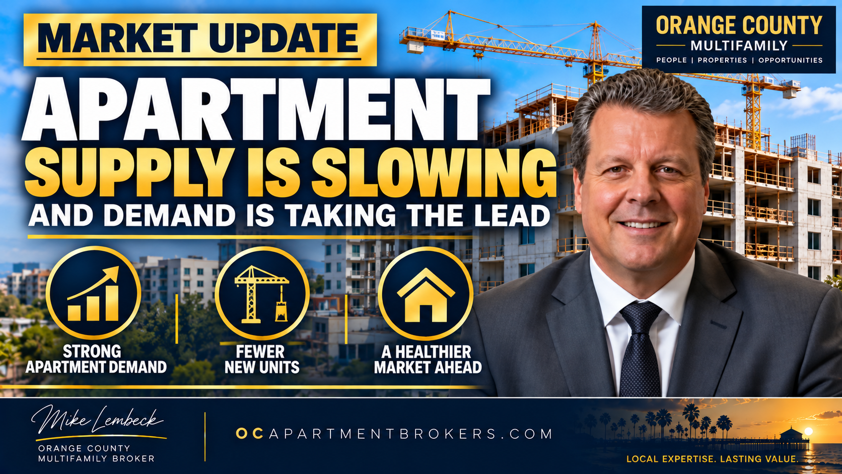 Multifamily Market Update: Apartment Demand Is Outpacing Supply - MikeLembeck.com