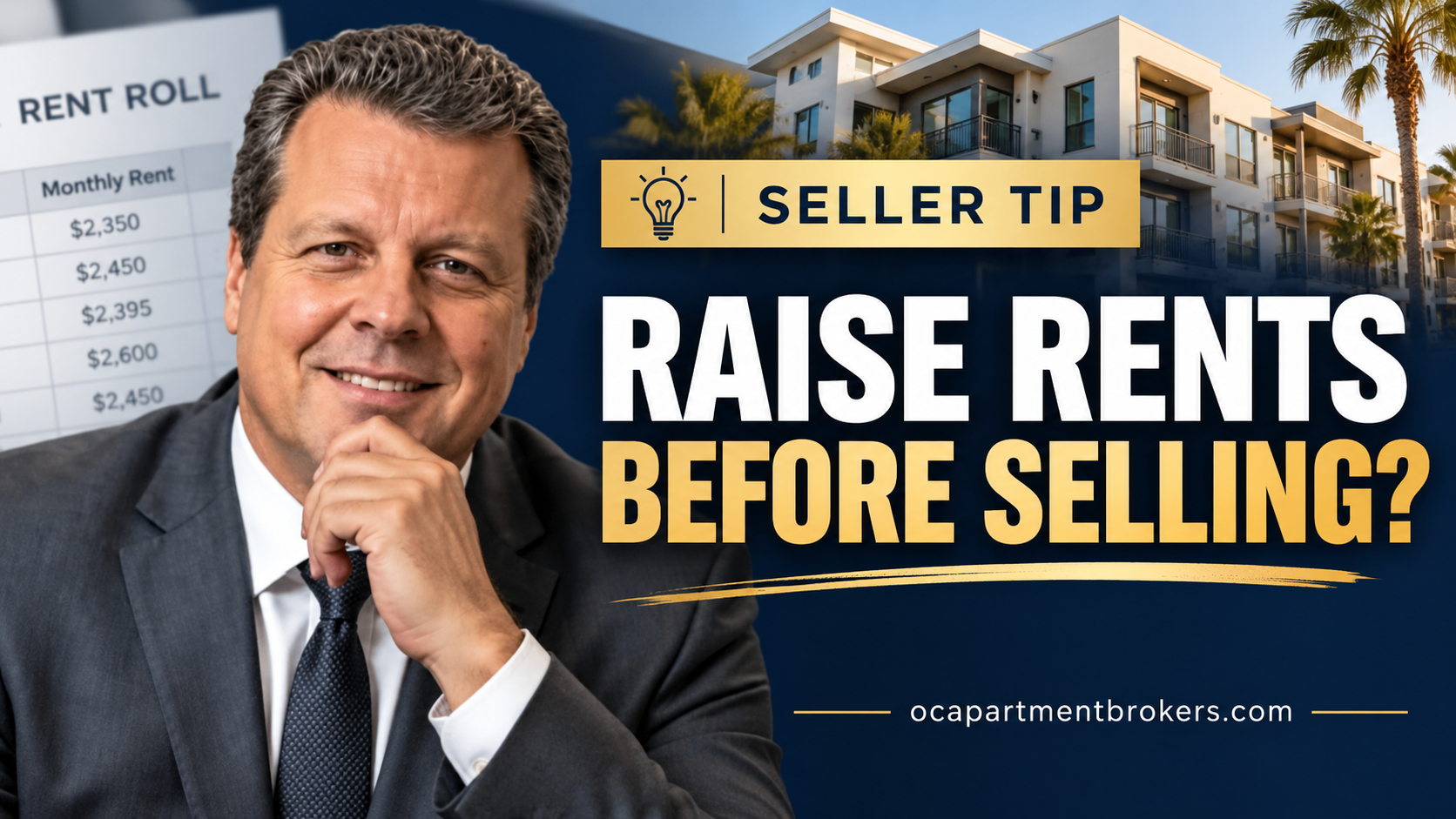  Should You Raise Rents Before Selling an Apartment Building? - MikeLembeck.com