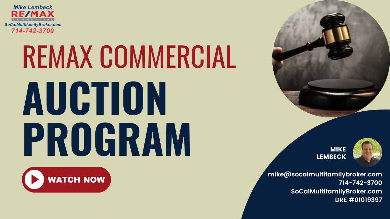 REMAX Commercial Auction Program - MikeLembeck.com