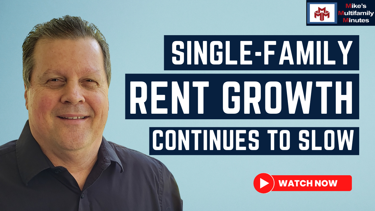 Single-Family Rent Growth Continues to Slow - MikeLembeck.com